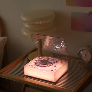 단미 오로라 블루투스 스피커 미니 레트로 감성 무드등 개봉기 | 실사용 후기 - 상품 이미지 1