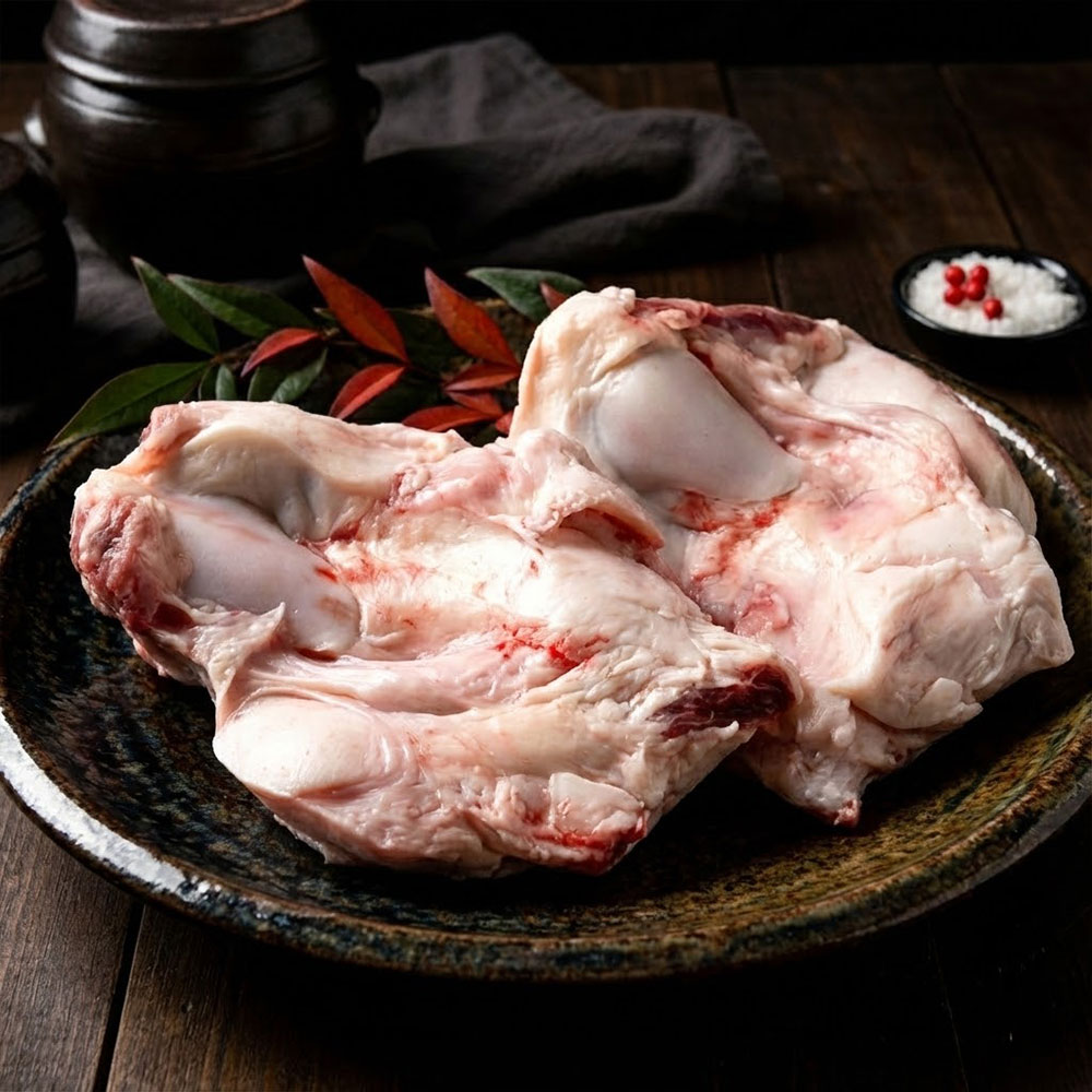 허우적 1++ 한우 도가니 1kg 탕용 - 상세 이미지 2