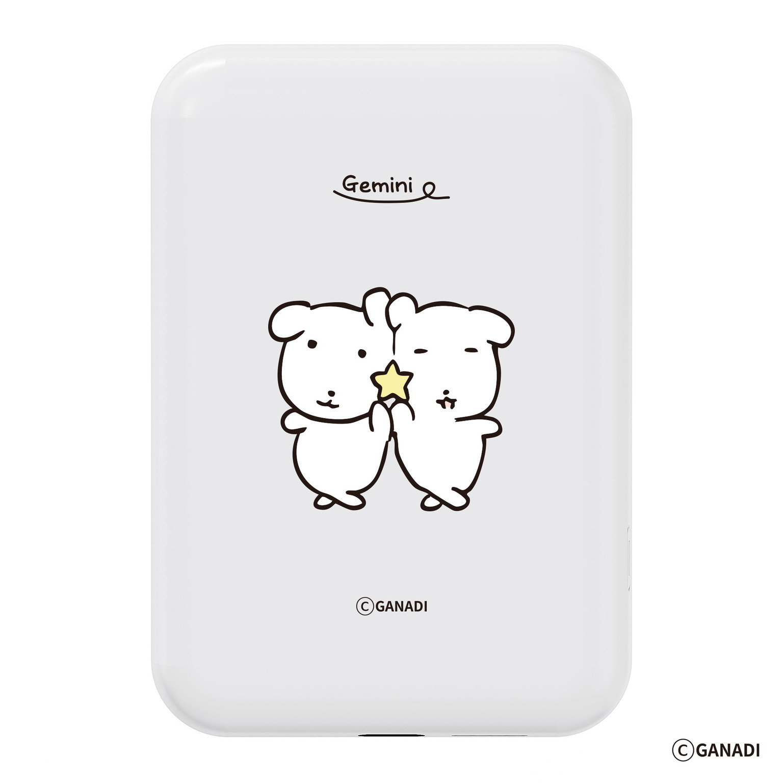 별자리 가나디 보조배터리 5000mAh 맥세이프 고속 무선 충전 처녀자리 굿즈 - 상세 이미지 3