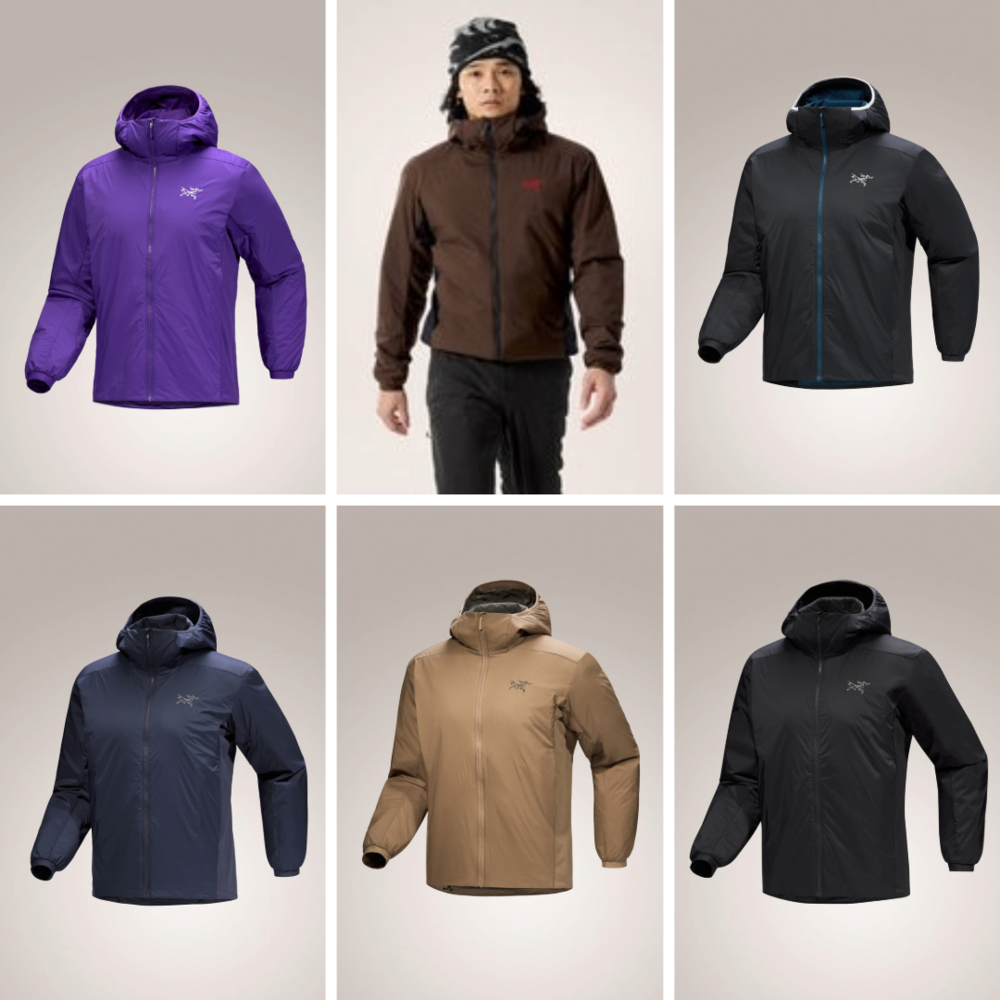 아크테릭스 아톰 후디 남성 자켓 25FW 경량 다운 등산 후드 인슐레이션 점퍼 - 상품 이미지