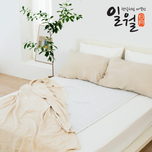 분리난방 침대용 전기매트 더블 2인용 워셔블 탄소매트 - 상세 이미지 5