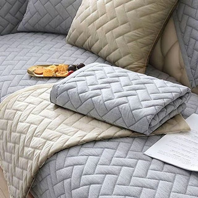 넓은 패브릭 쇼파 패드 3인용 4인용 소파 커버 GWM