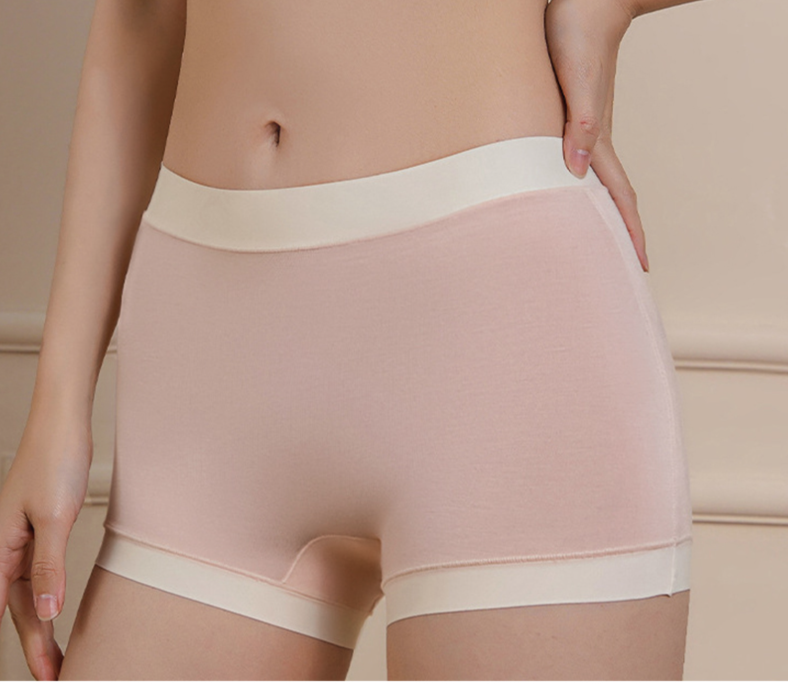 3set 여성 사각 드로즈 모달 네모 팬티 안끼는 여학생 순면 팬티 - 상세 이미지 4