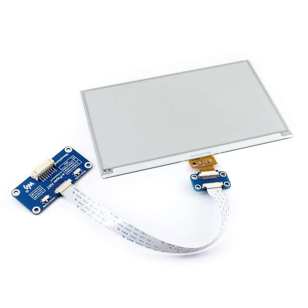 7.5인치 전자 종이 디스플레이 HAT 모듈 640x384 라즈베리 파이 2B 3B+ 4B 제로 W / 아두이노 STM32 젯슨 나노용 내장 컨트롤러 포함 E-ink 화면 - 상세 이미지 3