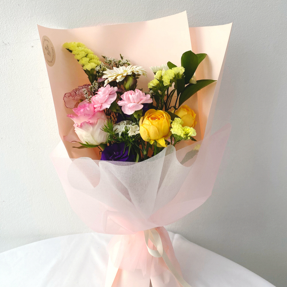 졸업 생일 기념일 생화 소형 꽃다발 꽃배달 싼곳 생화택배