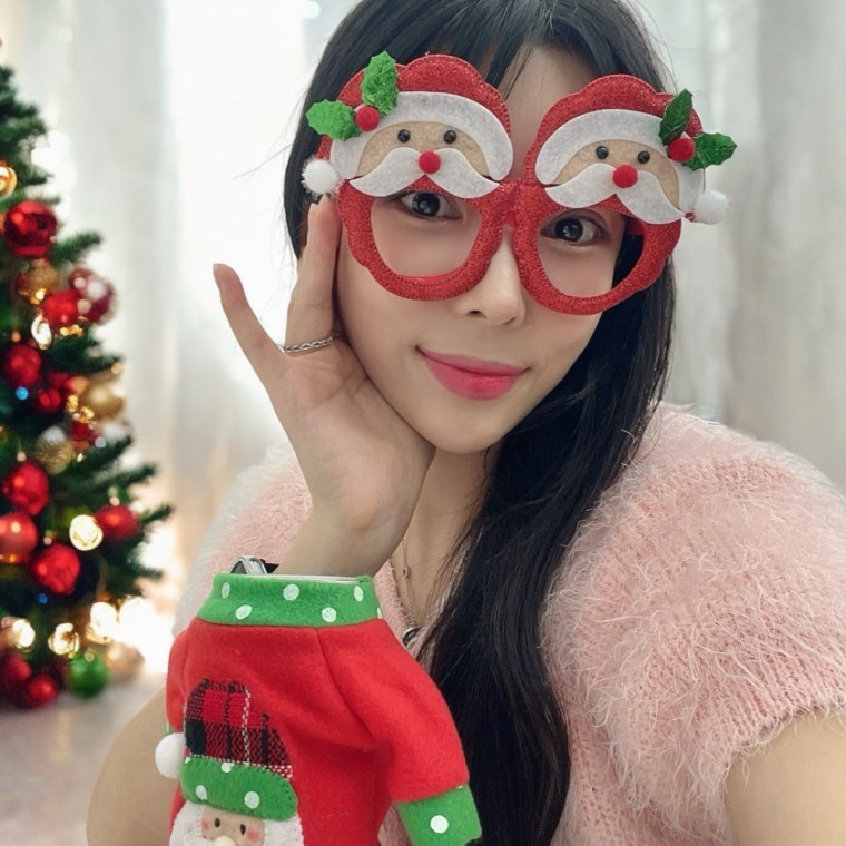 크리스마스안경 산타 인싸 선글라스 안경 크리스마스선글라스 - 상품 이미지