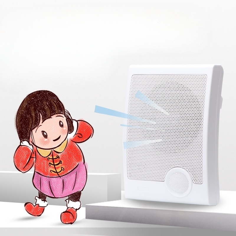 벨 알림 쉬는시간 자동 벨소리 알람 학교 학원 수업종 설정 USB 전원 흰색 플라스틱 - 상세 이미지 2