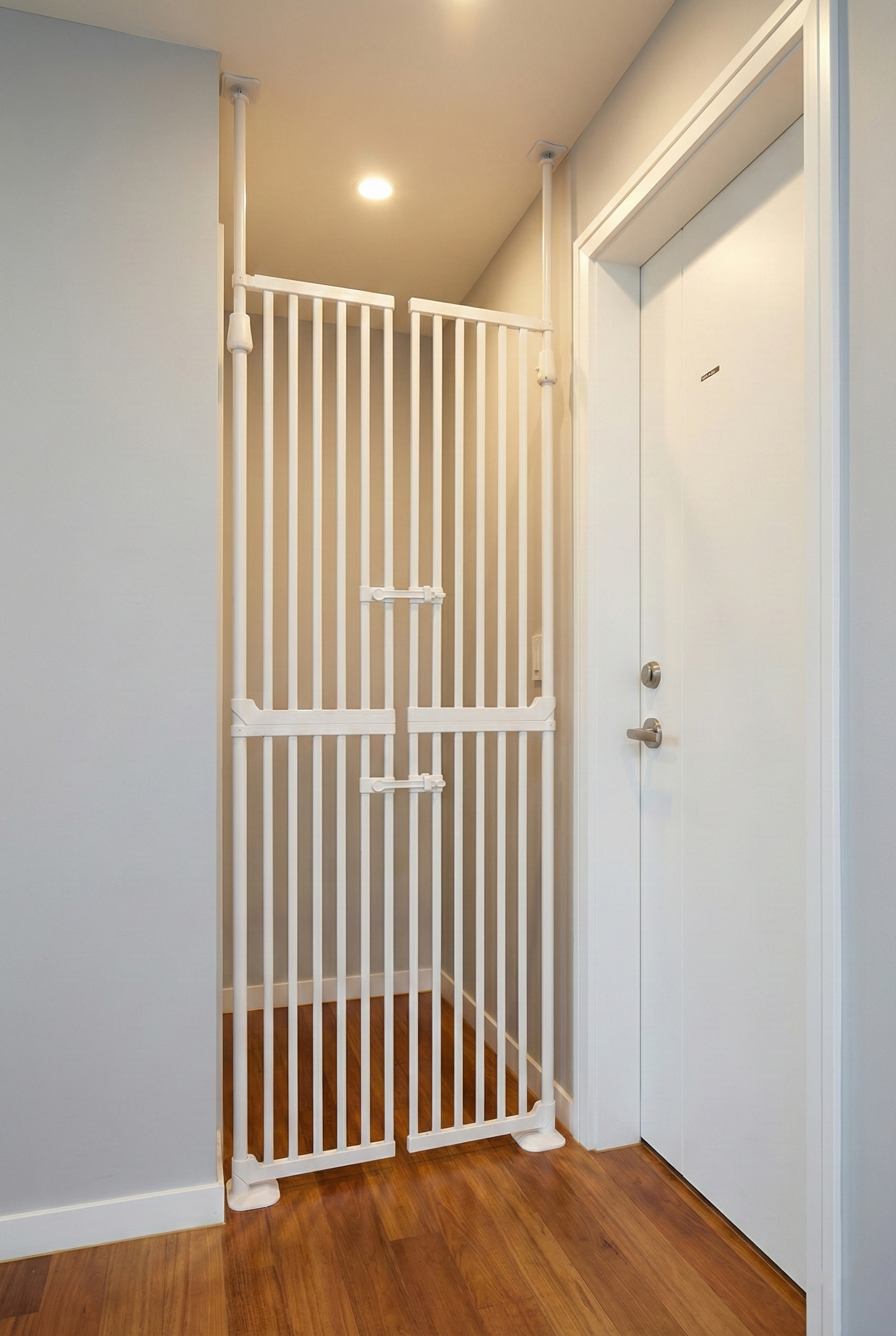 아토주 하이맥스 1.85m 대형 고양이 방묘문 현관 안전문 펜스 울타리 양문형 강아지