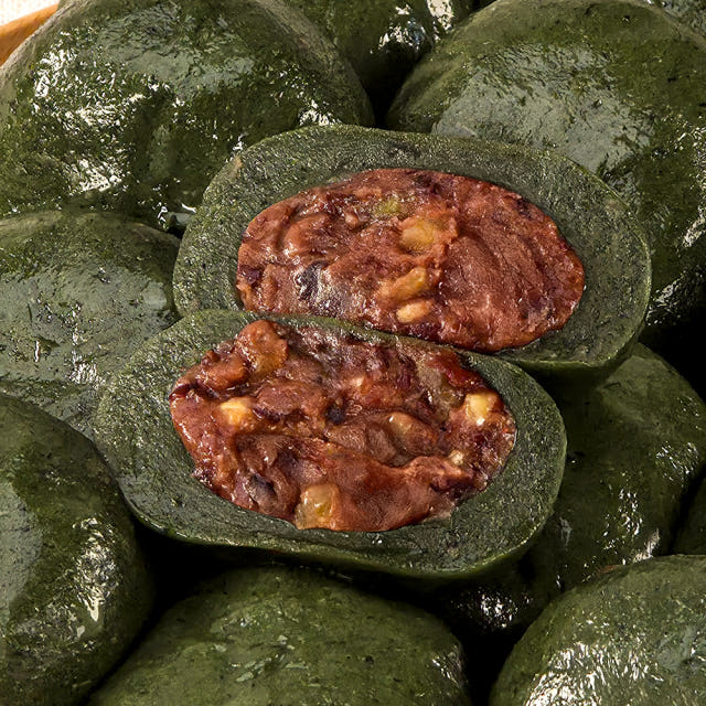 명가삼대떡집 견과류가 가득한 쑥 호두 찹쌀떡 개별포장 쑥떡