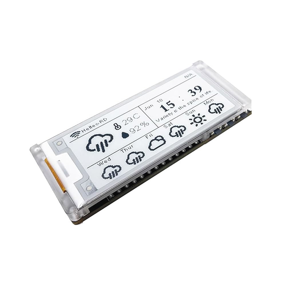 메시타스틱 2.13인치 블랙 화이트 E-Ink 스마트 디스플레이 SX1262 로라 칩 ESP32-S3R8 IoT 개발 키트 902-928MHz, BLE WiFi 지원 Arduino - 상세 이미지 3