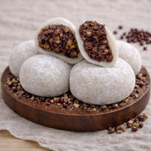 쫀득한 국산찹쌀 견과류 왕찹쌀떡 영양모찌 100g 20알 2kg 맛있게 먹은 솔직 후기 - 상품 이미지 2