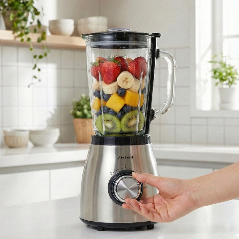 신일 유리 믹서기 분쇄기 가정용 소형 믹서기 미니 블렌더