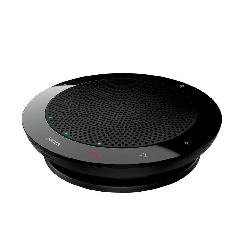 Jabra Speak 410 소프트폰용 유선 UC 언제 있는 어디에서나 USB 회의를 사운드 품질로 할 스피커폰, 설치, 수 최적화 쉬운 - 스피커 탁월한 휴대용 - 상품 이미지