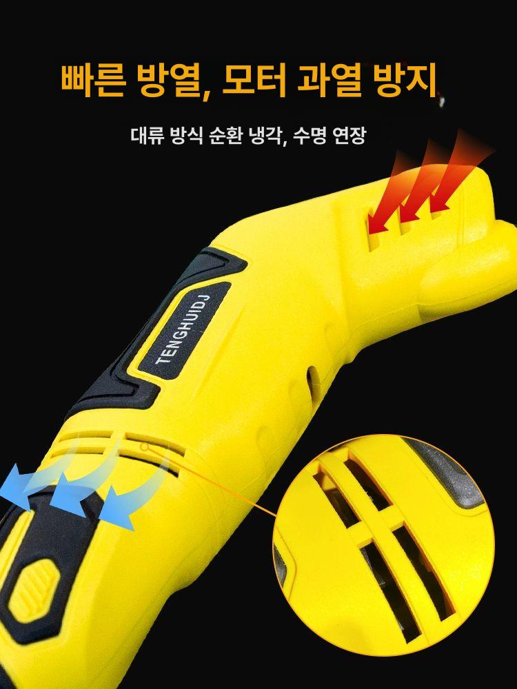 전기 조각칼 뿌리 목공 루트 우드카빙 목재 목수 끌 그린 - 상세 이미지 5
