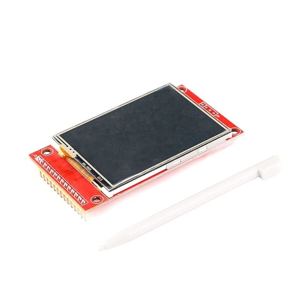 EC, 2Pcs 2.8인치 컬러 LCD 디스플레이 화면 모듈(터치 240X320 터치 패널 ILI9341, PCB STM32 5V 3.3V SPI 포함) 구매 - 상세 이미지 3