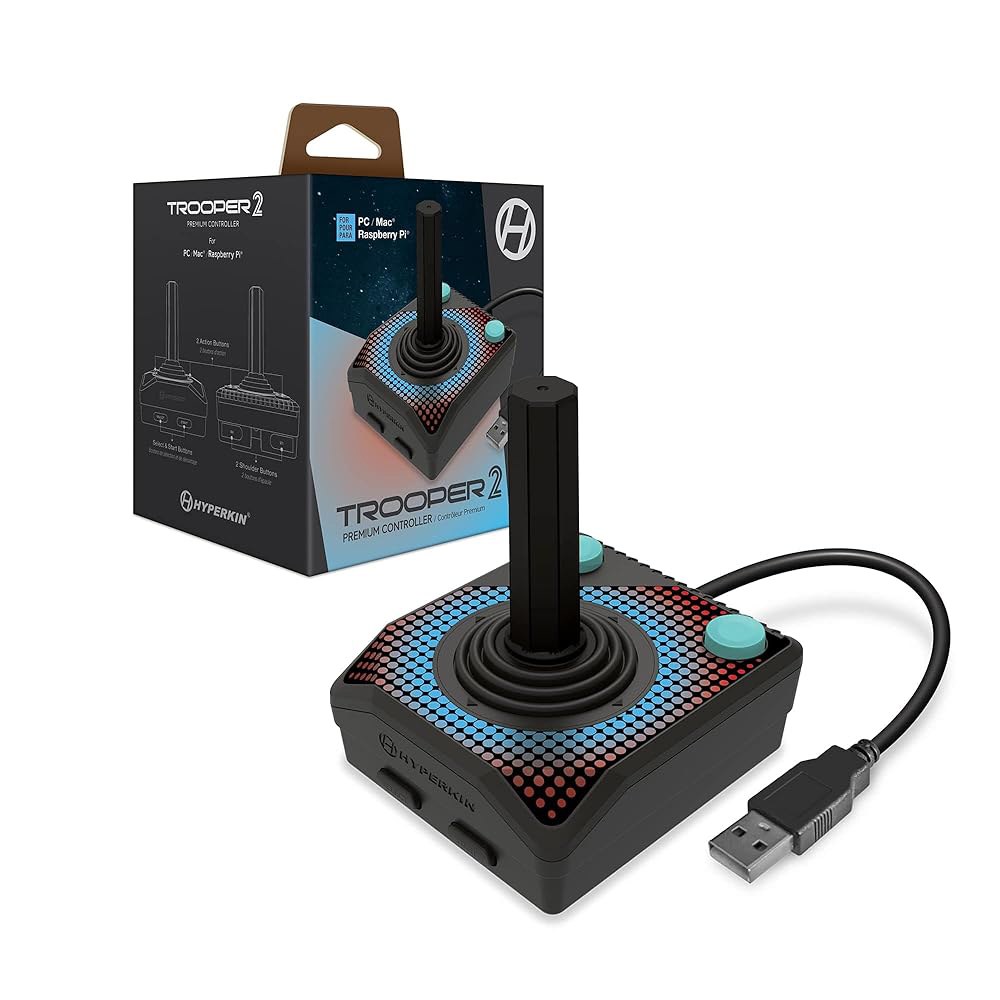 PC, Mac, Linux용 Hyperkin Trooper 2 프리미엄 USB 게임 컨트롤러 - 상품 이미지