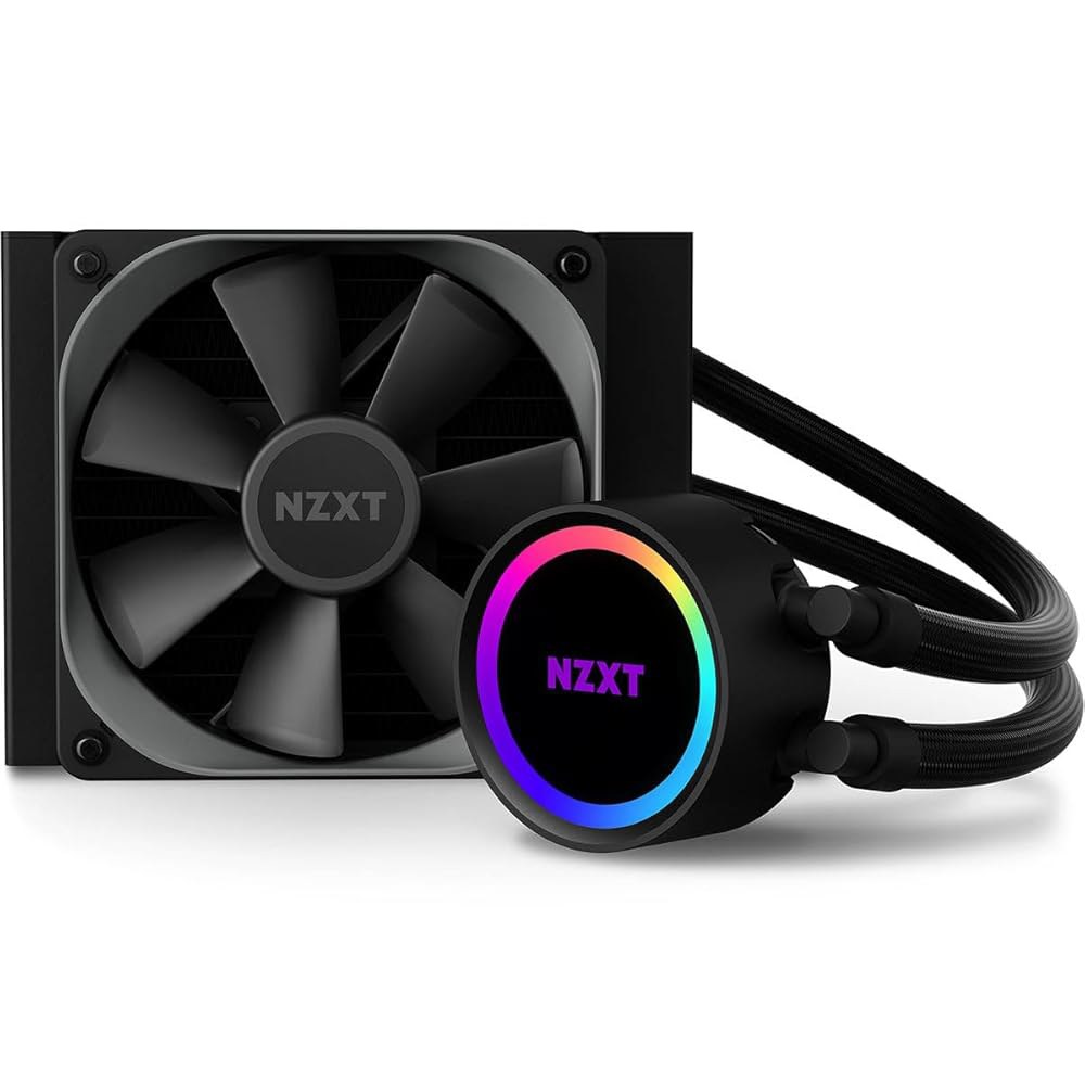 NZXT 크라켄 120 - 올인원 RGB CPU 액체 쿨러 인피니티 미러 디자인 CAM으로 구동 - 상세 이미지 2