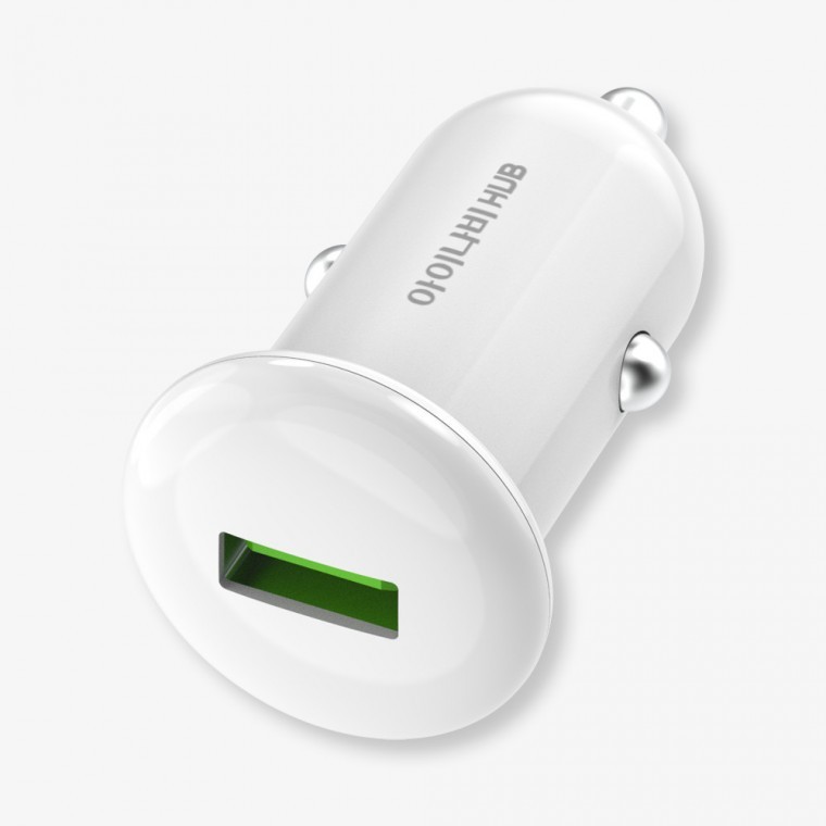 아이나비 차량용 시거잭 USB 충전기 ISC-HQ1 고속충전 12V 소켓 - 상품 이미지