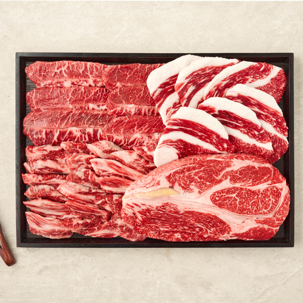 마장동 한우 선물 세트 투뿔 설 설날 명절 소고기 구이용 골드