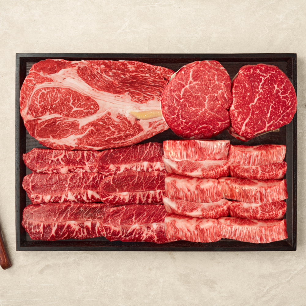 마장동 한우 선물 세트 투뿔 설 설날 명절 소고기 구이용 골드