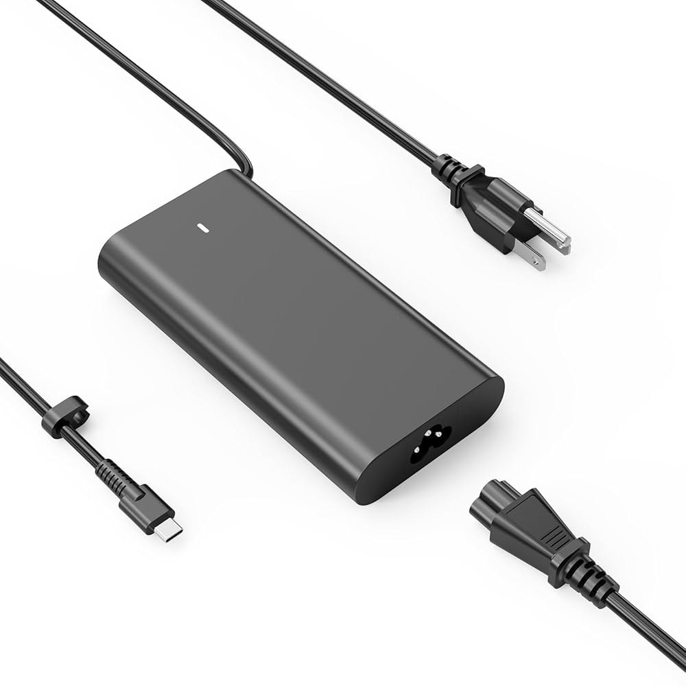 Dell Latitude용 슬림 100W USB-C Type-C 노트북 충전기 DA100PM220 5440 5540 7340 7440 7640 9440 2-in-1 정밀도 3480 - 상품 이미지
