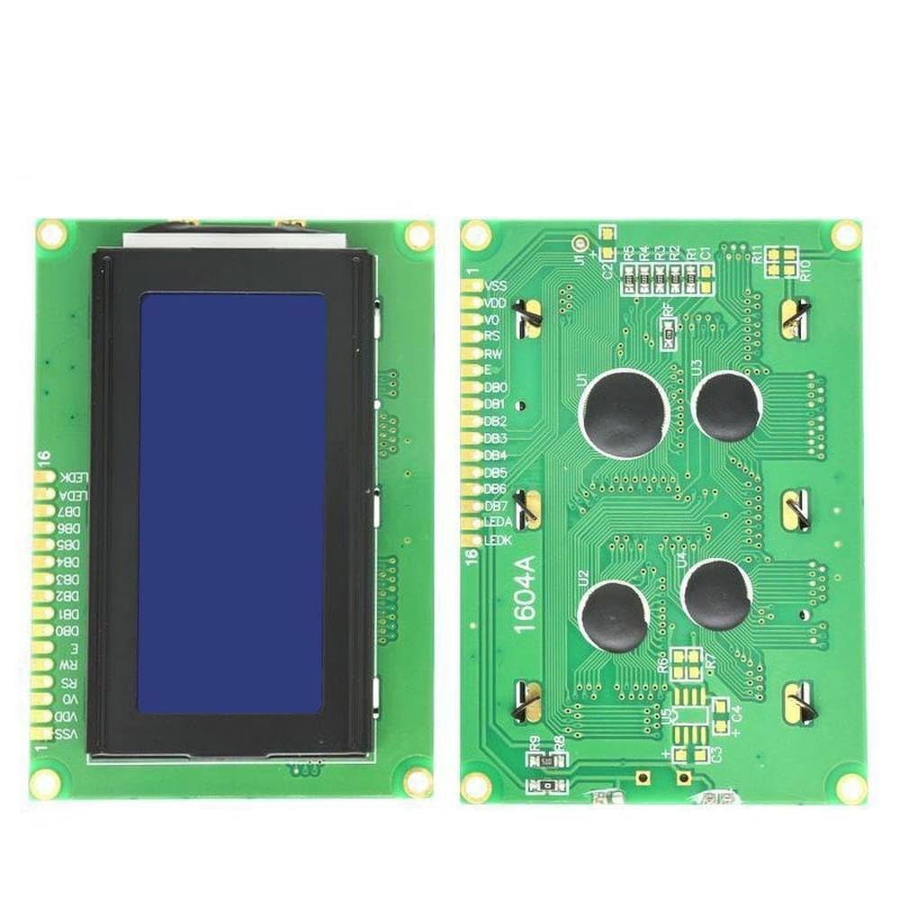 LCD1604 1604A LCD DC 5V 블루라이트 16x4 문자 디지털 화면 디스플레이 모듈 보드 - 상세 이미지 3