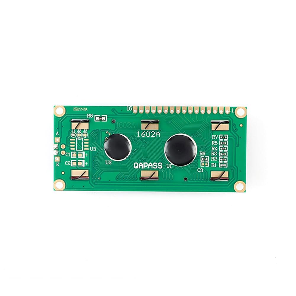 제시니 3팩 1602 LCD 디스플레이 모듈 블루 옐로우-그린 화면 IIC / I2C LCD1602 5V 어댑터 플레이트 1602A 아두이노용 - 상세 이미지 2