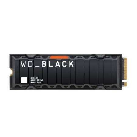 샌디스크 [해외]WD_BLACK 1TB SN850X NVMe 히트싱크가 장착된 내부 게이밍 SSD 솔리드 스테이트 드라이브, Playstation 5, Gen4 PCIe, M.2280와 함