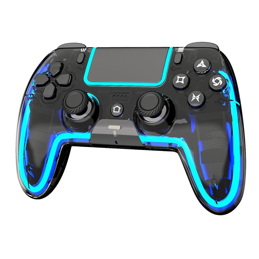 PS5용 BETMI 무선 컨트롤러, Pro /Slim /MAC /Steam Deck /PC, 홀 이펙트 조이스틱, 듀얼 진동 /마르코 /터보, 3.5mm 잭, 6축, 음소거 키, - 상품 이미지