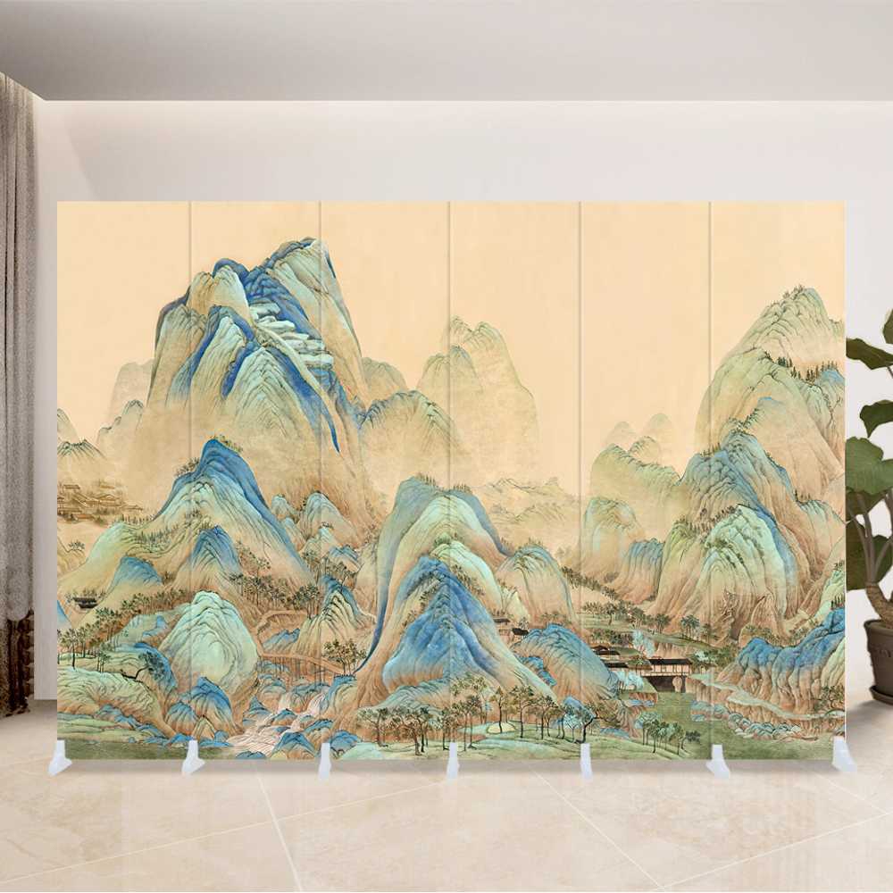 그림 파티션 스크린 접는 풍경 스튜디오 일식집 호텔 240x180cm / 기본형 이미지 7