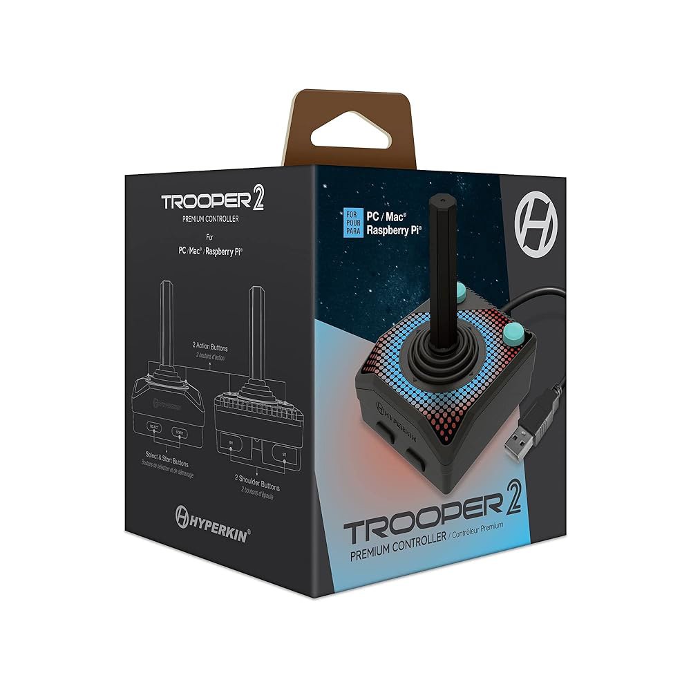 PC, Mac, Linux용 Hyperkin Trooper 2 프리미엄 USB 게임 컨트롤러 - 상세 이미지 2