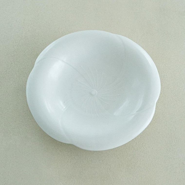 이천도자기 흰여울 꽃잎파스타 접시 32cm 식기 그릇 플레이트 대접시 - 상품 이미지