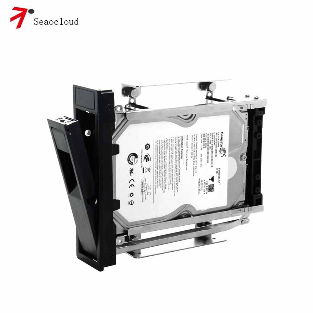 Seaocloud 5.25 트레이리스 모바일 랙 CD-ROM 3.5인치 내부 SATA 하드 드라이브 어댑터 - 상세 이미지 2