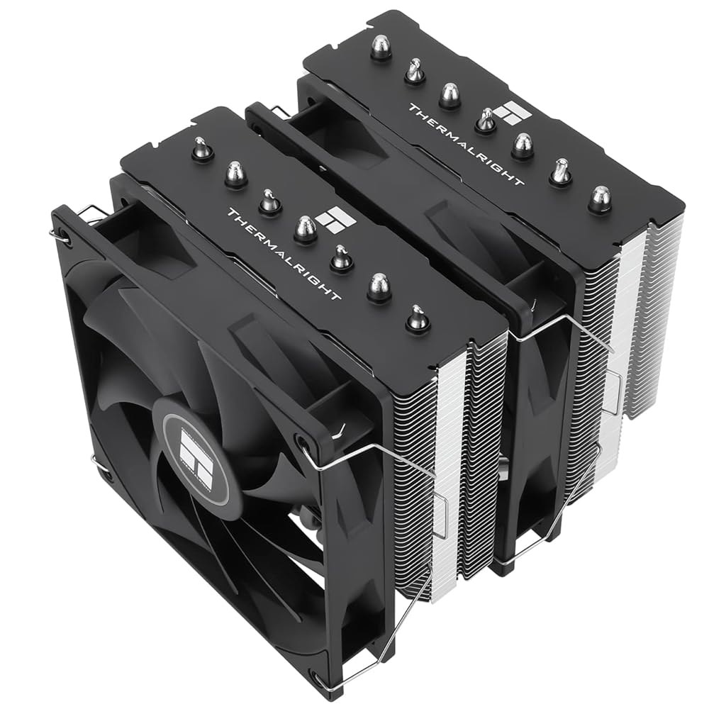Thermalright Phantom Spirit 120SE CPU 공기 냉각기, 7 히트 파이프 듀얼 120mm TL-C12B V2 PWM 팬, AG 4.0 기술, S-FDB - 상품 이미지