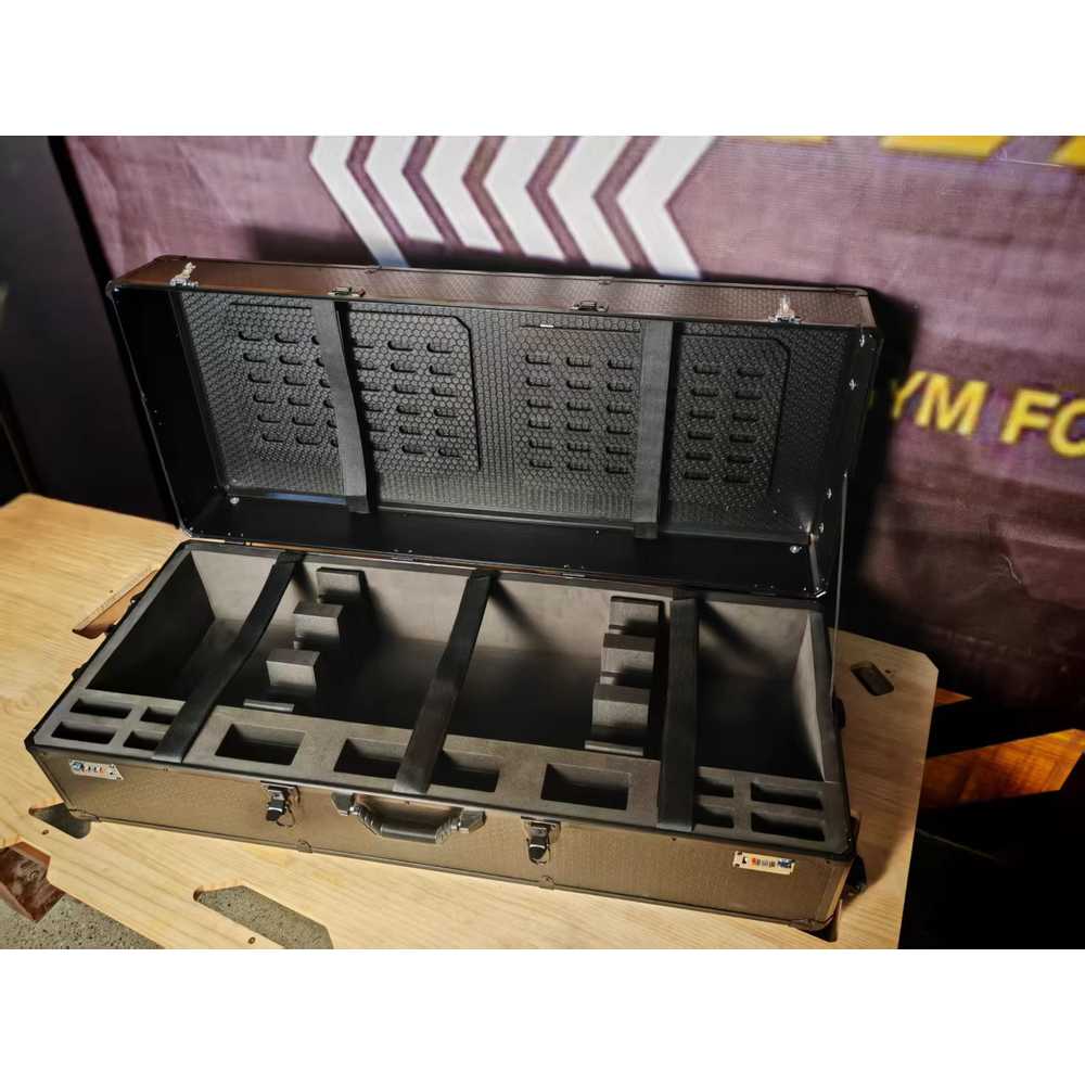 건캐리어 총보관함 슬롯 총가방 총기 소총 휴대용 백 100x40x30cm 긴 2개 짧은 2개 + 이미지 8