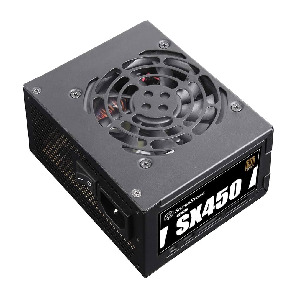 실버스톤 SX450-B 전원 공급 장치 450W 24핀 ATX SFX 블랙 - 상세 이미지 2