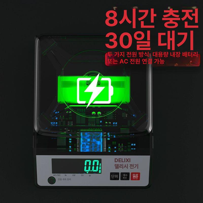 고정밀 전자저울 실험실용 중약 골드 정사각형 300g 0.1g - 상세 이미지 3