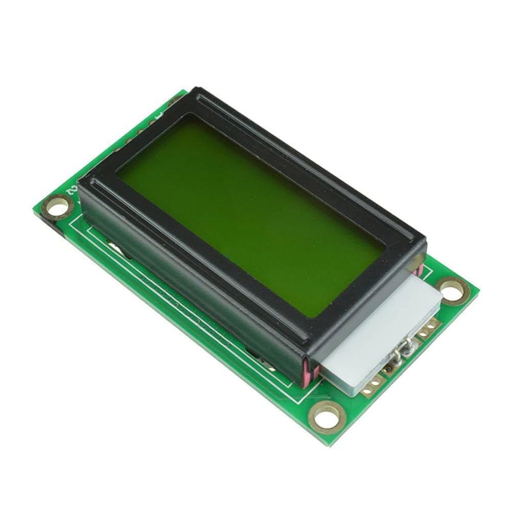 HiLetgo 2pcs SPLC780D 0802 LCD 디스플레이 모듈 8x2 문자 LCM 5V 백라이트 옐로우 Blue - 상세 이미지 2