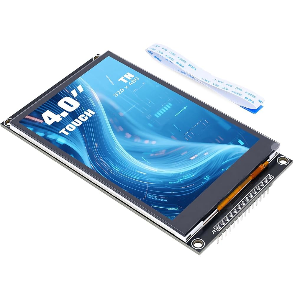 Ransanx 1PCS LCD 디스플레이 4.0인치 320x480 TN 정전식 터치스크린 Esp32 모듈 SPI 시리얼 ST7796S 드라이버 (아듀이노 R3 /메가2560용) - 상품 이미지