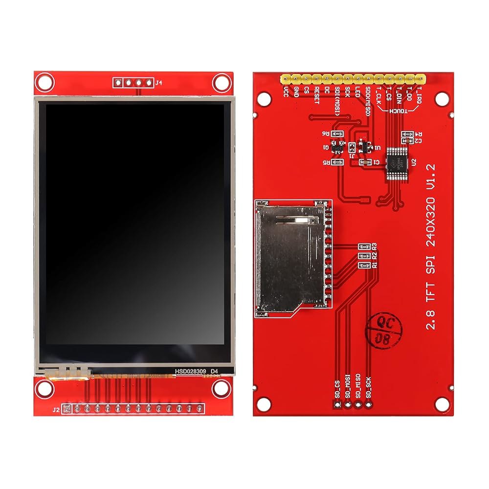 DIANN 2.8 ILI9341 SPI TFT LCD 디스플레이 터치 패널 320x240 스크린 실드 5V / 3.3V STM32 모듈 시리얼 및 펜 포함 2.8 - 상세 이미지 3