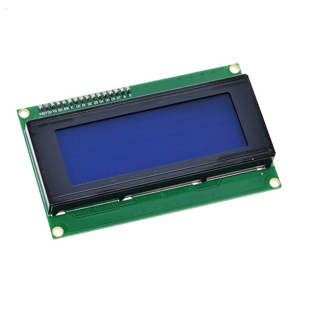 HiLetgo HD44780 2004 LCD 20x4 2004A 캐릭터 화면 디스플레이 모듈 블루 백라이트(IIC / I2C 시리얼 인터페이스 어댑터 포함) - 상세 이미지 2
