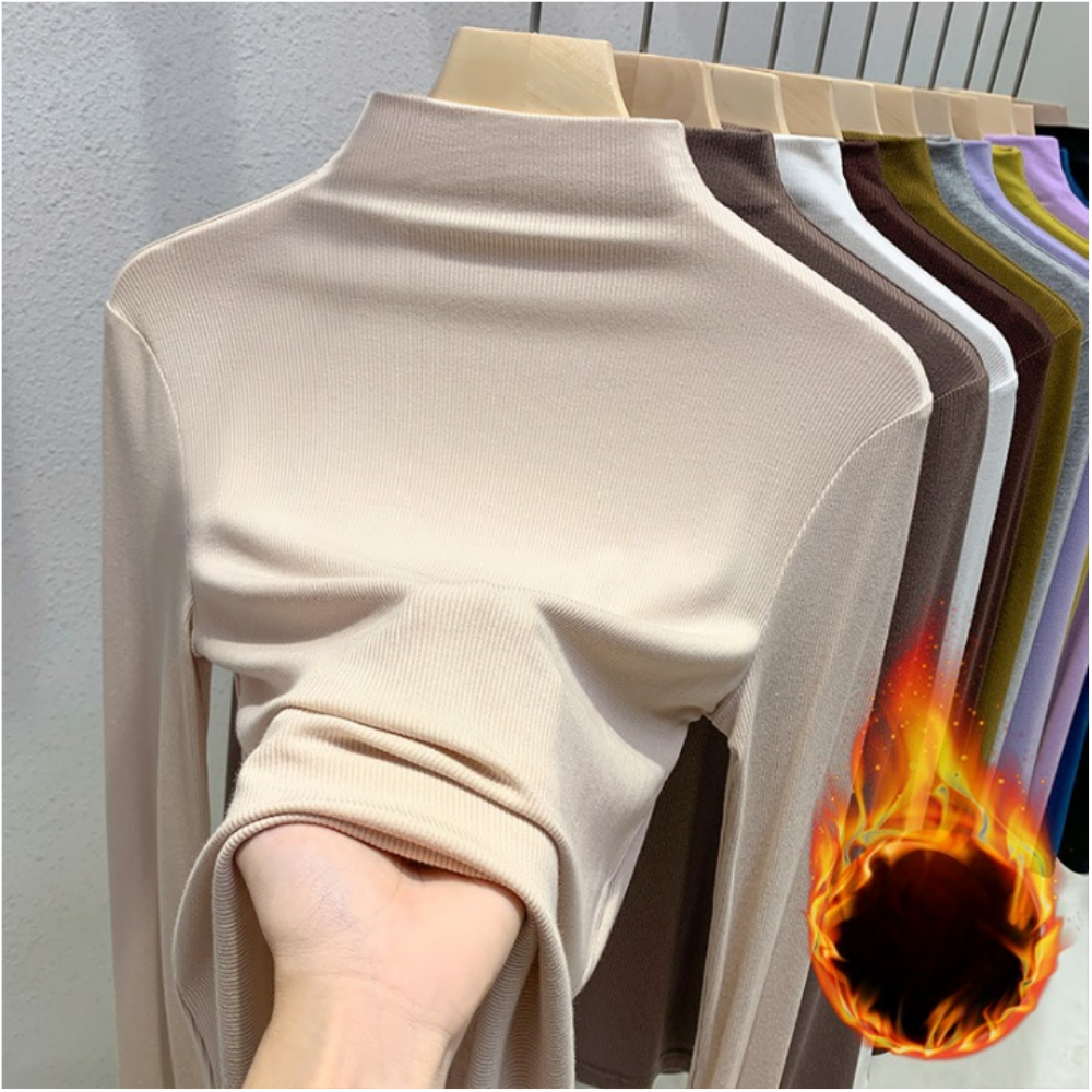 반목폴라 모크넥 여성목티 폴라티 데일리 이너 JGR-1005334 - 상품 이미지