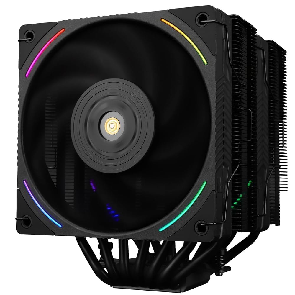 Thermalright Phantom Spirit 120 EVO CPU 쿨러, 듀얼 TL-K12 PWM 팬, 7 히트 파이프 냉각, 2150RPM 속도, AMD AM4 AM5 / - 상품 이미지