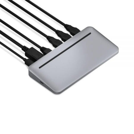 Brydge [해외]Brydge 스톤 II USB-C 도킹 스테이션, 맥OS 및 윈도우 호환, 싱글 4K 디스플레이, HDMI 출력, 속도, 7포트