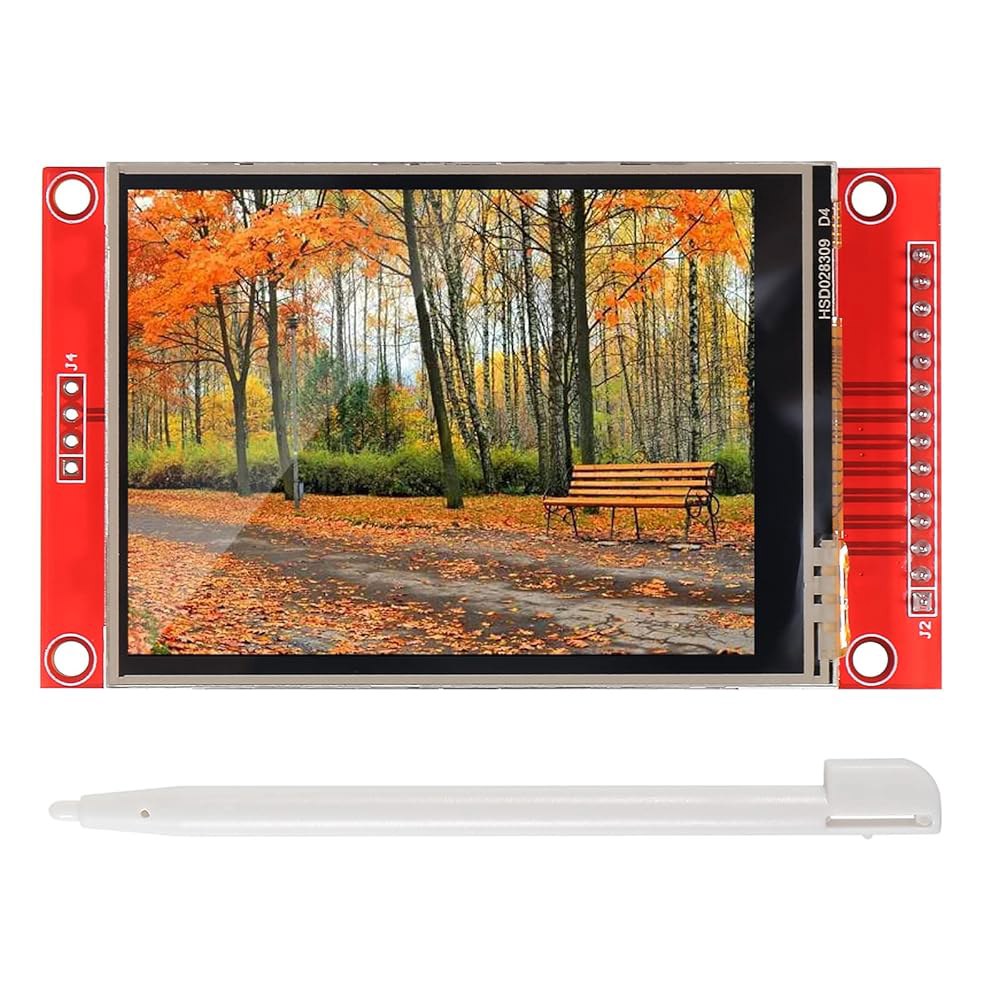 DIANN 2.8 ILI9341 SPI TFT LCD 디스플레이 터치 패널 320x240 스크린 실드 5V / 3.3V STM32 모듈 시리얼 및 펜 포함 2.8 - 상품 이미지