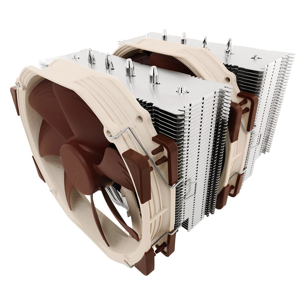 Noctua NH-D15, 프리미엄 CPU 쿨러, 2배 NF-A15 PWM 140mm 팬(브라운) - 상세 이미지 2
