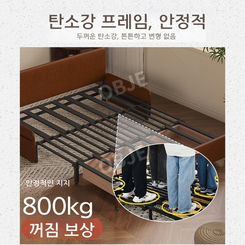 1인용 수납 소파베드 접이식 - 상세 이미지 5