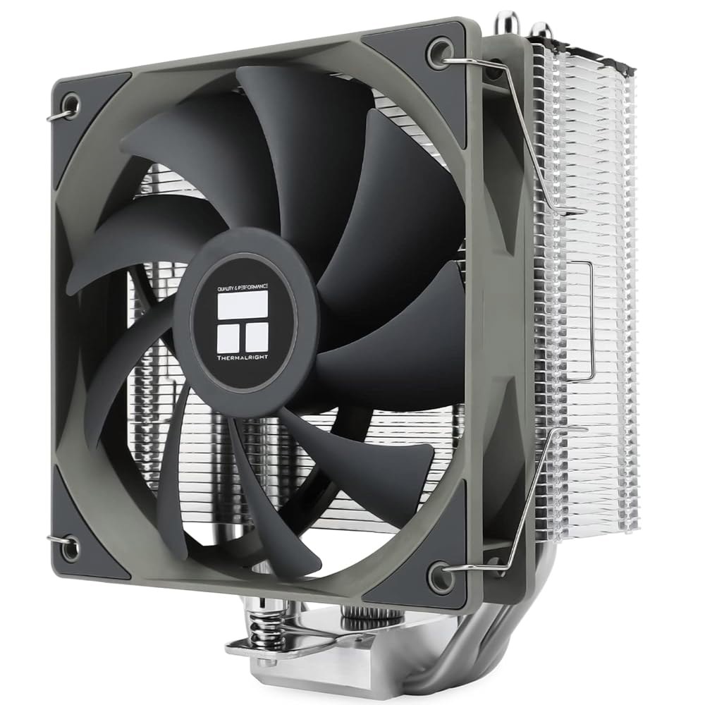 써멀라이트 어쌔신 스피릿 120 V2 CPU 에어쿨러, TL-C12C PWM 조용한 팬 쿨러, 컴퓨터 히트싱크 냉각, AM4 / AM5 인텔 LGA1700 1851 1150 115 - 상품 이미지
