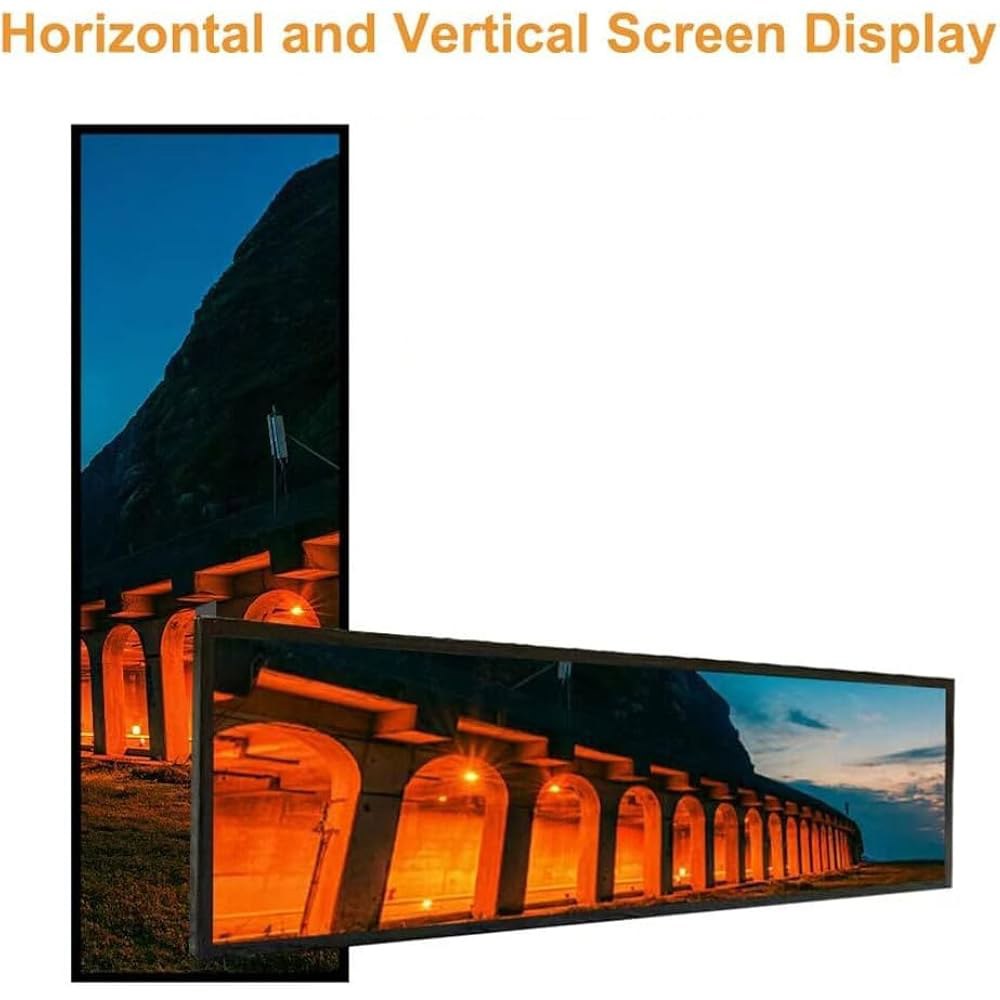 드라이브 보드가 장착된 Aida64 1280x480 PC CPU 서브 모니터 GPU 차량용 MerainMe 6.9인치 IPS 화면 6.9inch - 상세 이미지 3