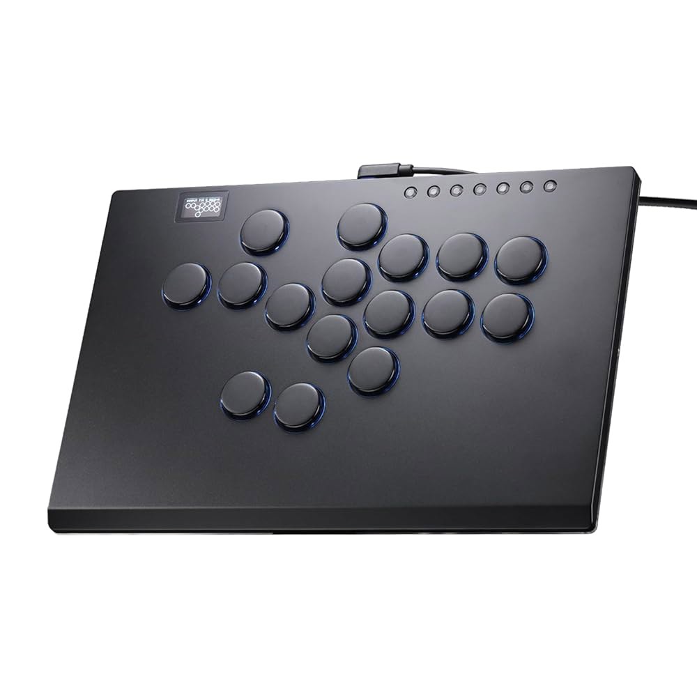 Haute42 레버리스 컨트롤러 아케이드 스틱 M16 플러스-알루미늄 컨트롤러, PC /PS3 /PS4 /스위치 게임용 스틱, 크리스탈 로우 프로파일 스위치 지원 핫 스왑 및 SO - 상품 이미지